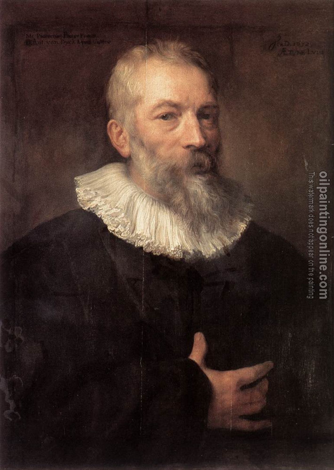 Dyck, Anthony van - Portrait of the Artist Marten Pepijn